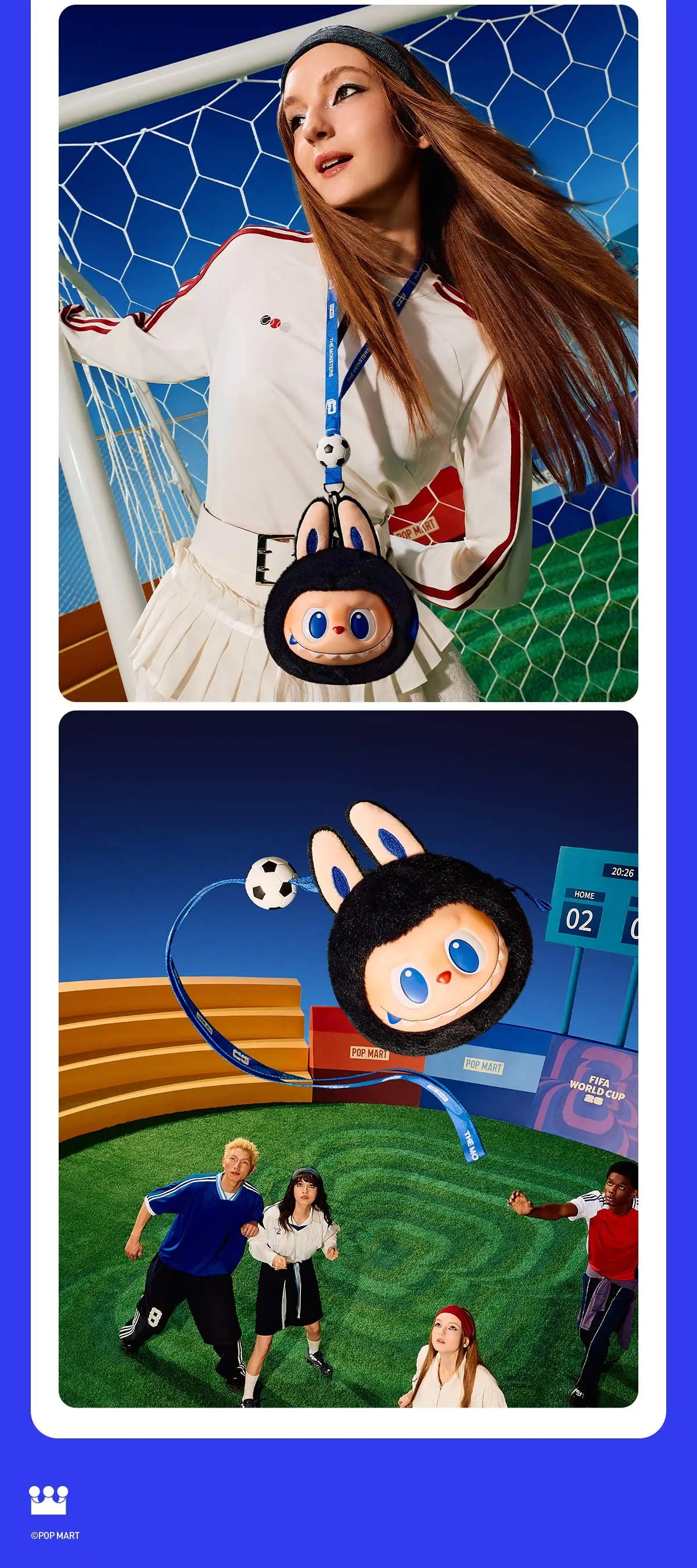 THE Monsters × FIFA Series - Big Labubu with FIFA World Cup 2026