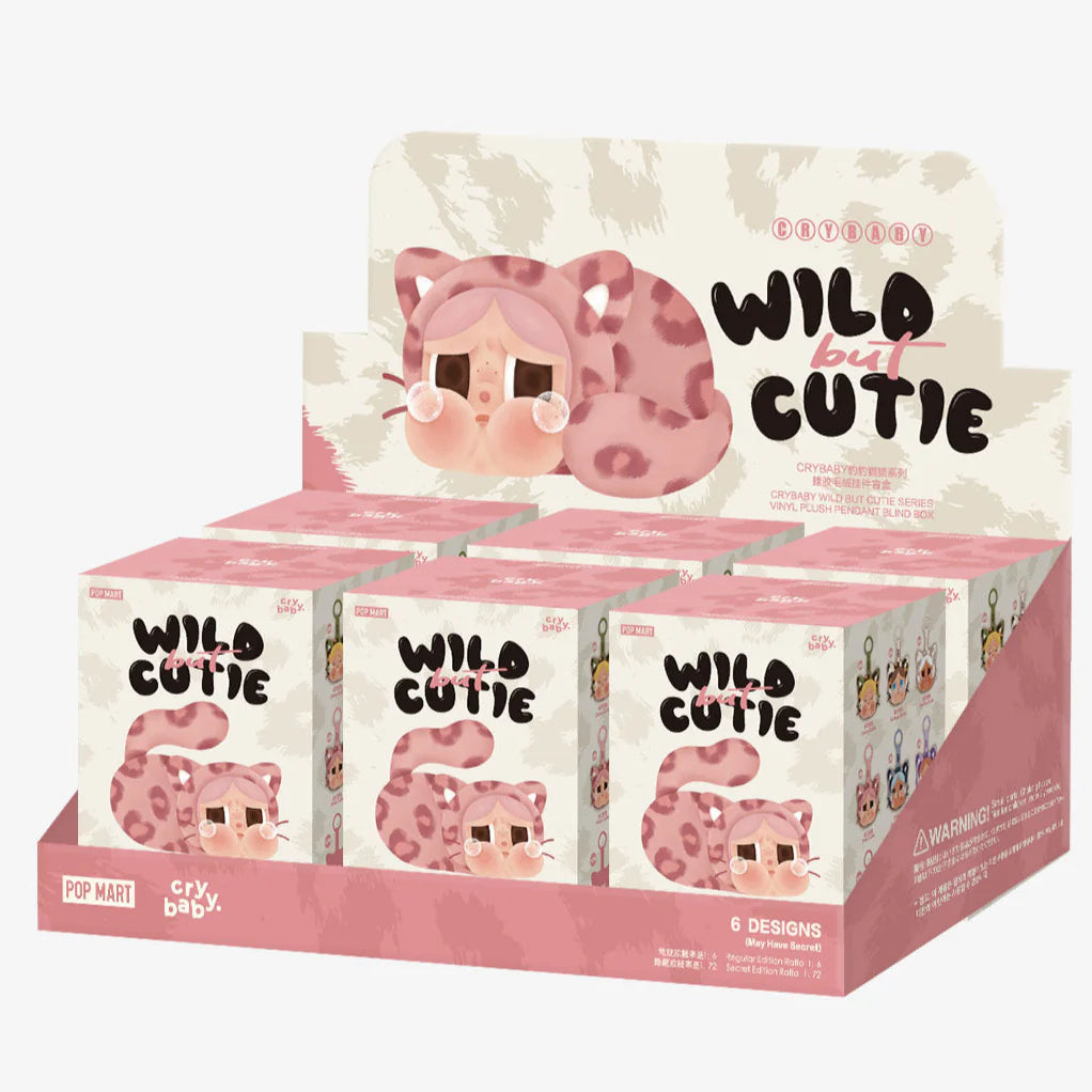 Crybaby Wild but Cutie Series - Vinyl Plush Pendant Blind Box