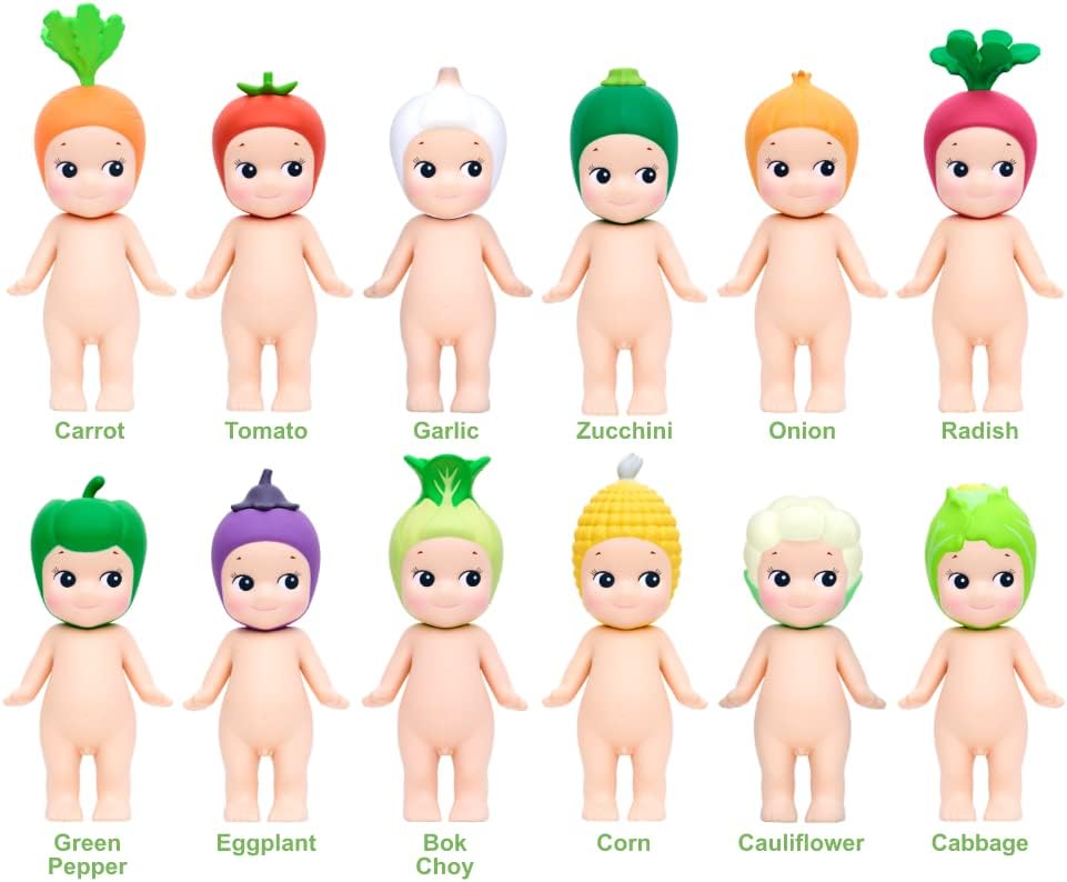 Sonny Angel Vegetable Series - New Version Blind Box - One Assorted - No Choice Available - Sealed Blind Box