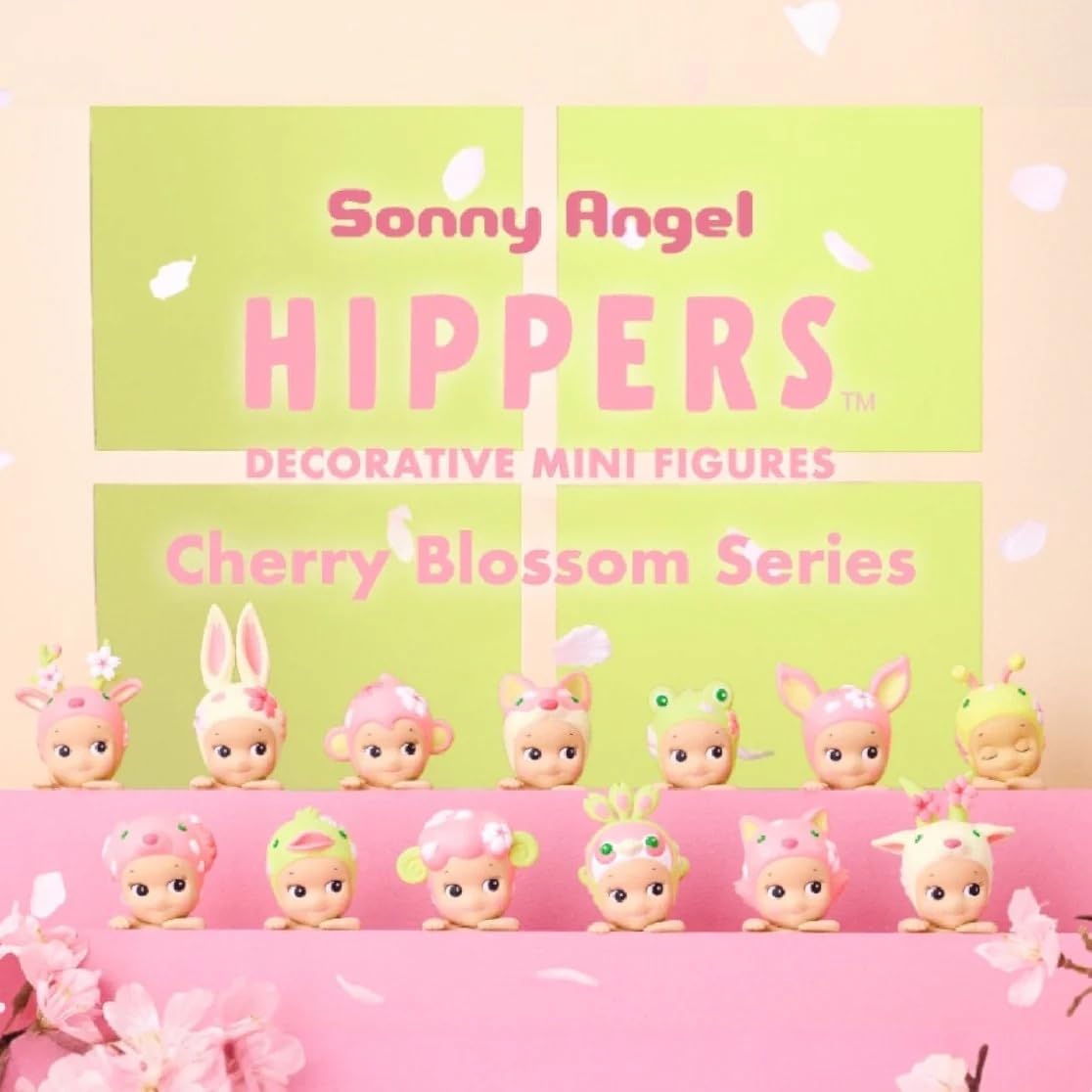 Sonny Angel Cherry Blossom HIPPERS - Original Decorative Mini Figure/Limited Edition Series