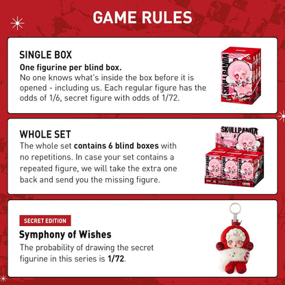 SKULLPANDA Winter Symphony Series Blind Box Figures