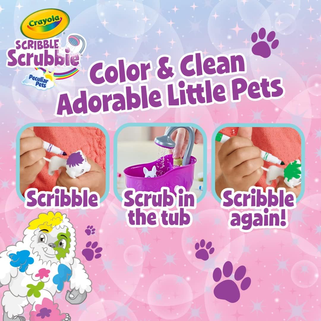 Scribble Scrubbie Pets