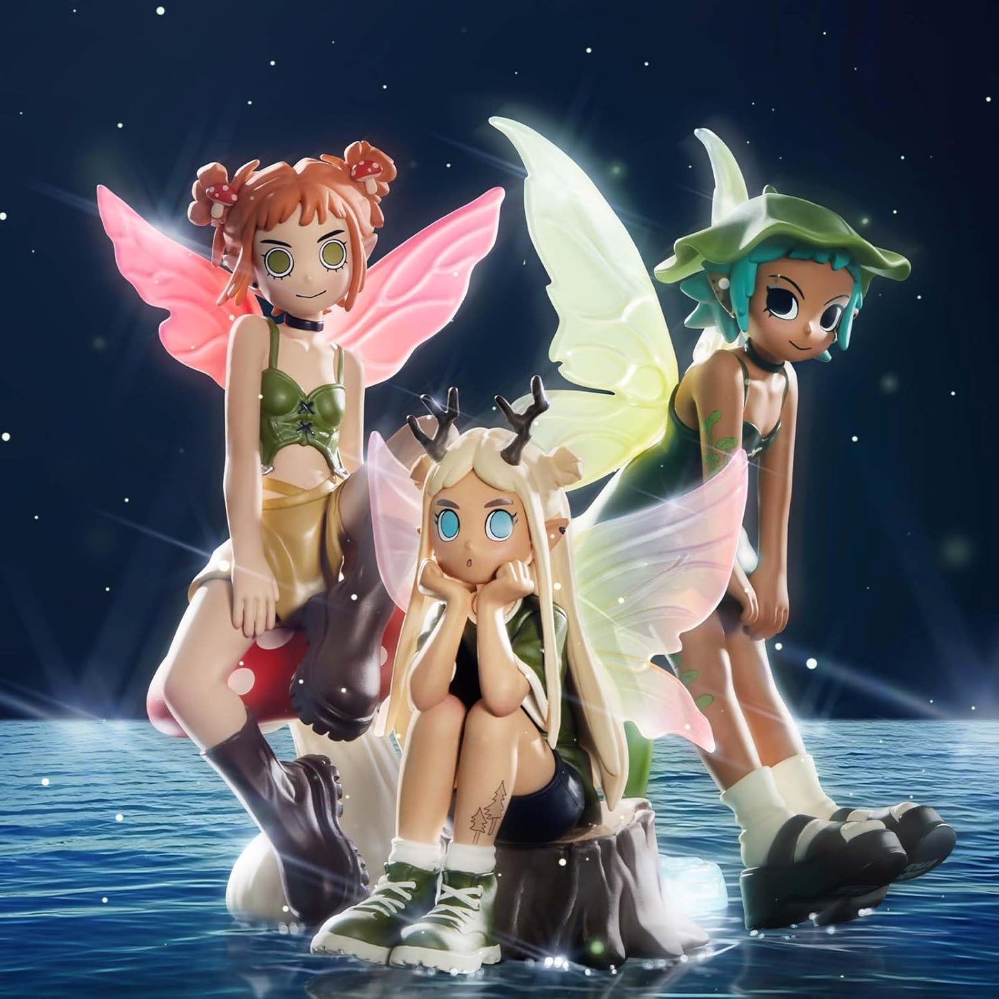 Peach Riot Punk Fairy Series Figures