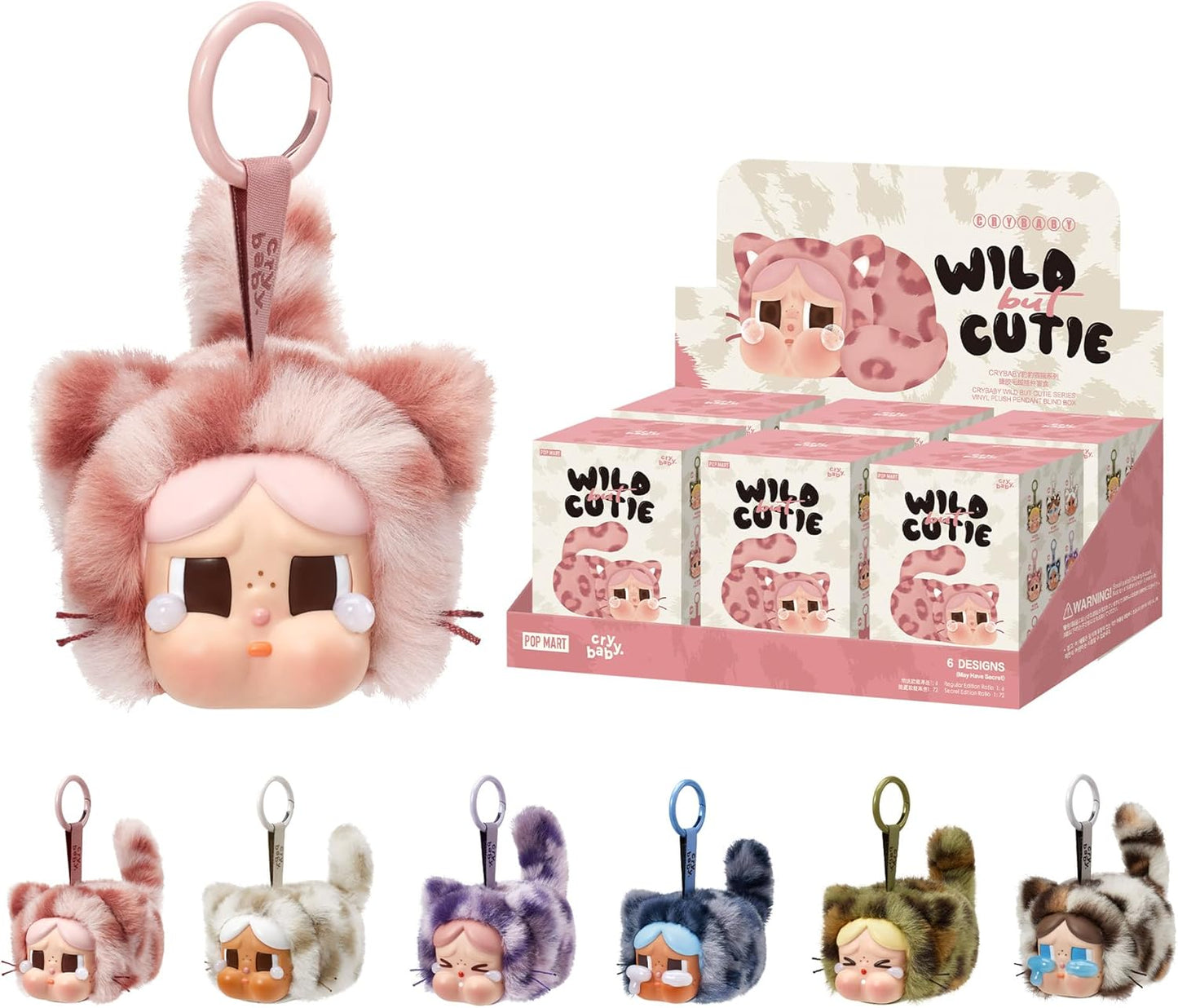 Crybaby Wild but Cutie Series - Vinyl Plush Pendant Blind Box