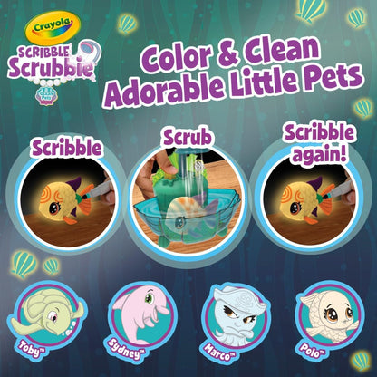 Scribble Scrubbie Pets
