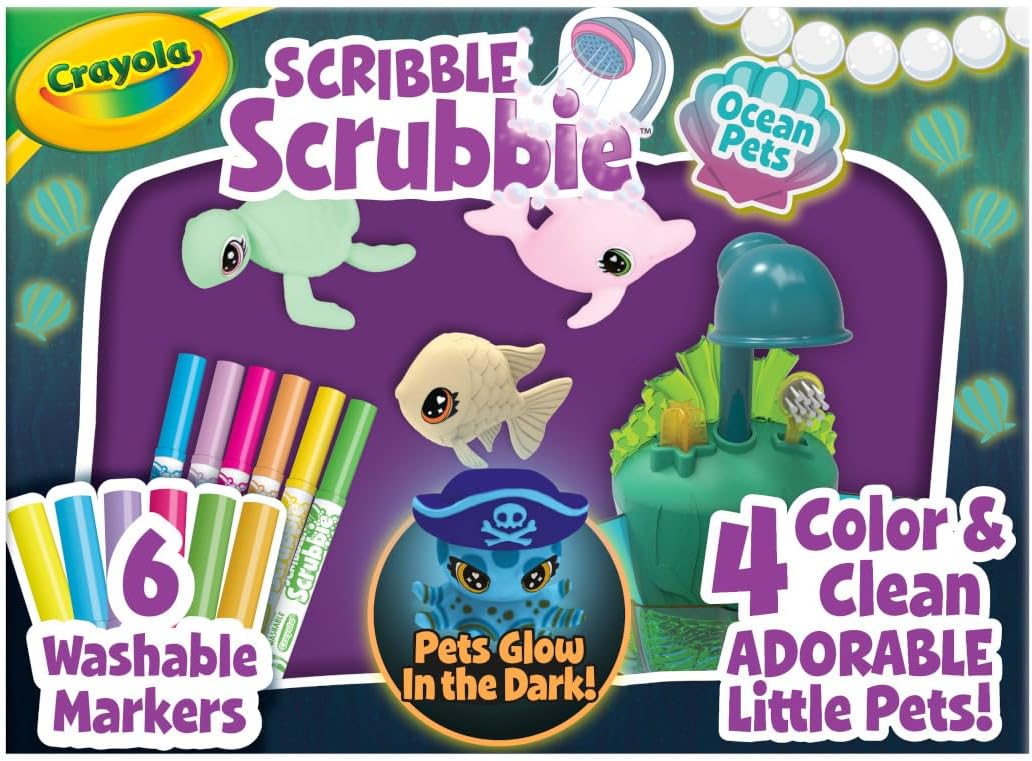 Scribble Scrubbie Pets