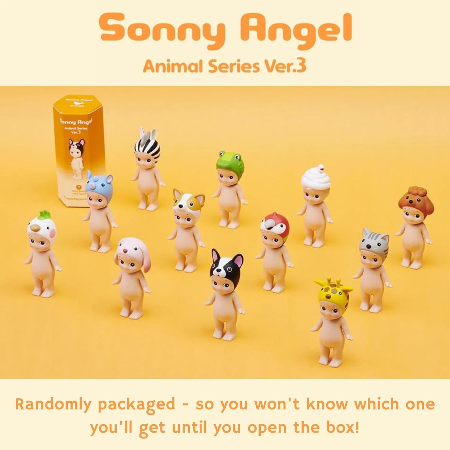 Sonny Angel Animal Series 3 - Sealed Blind Box Original Mini Figure - One Assorted - No Choice Available