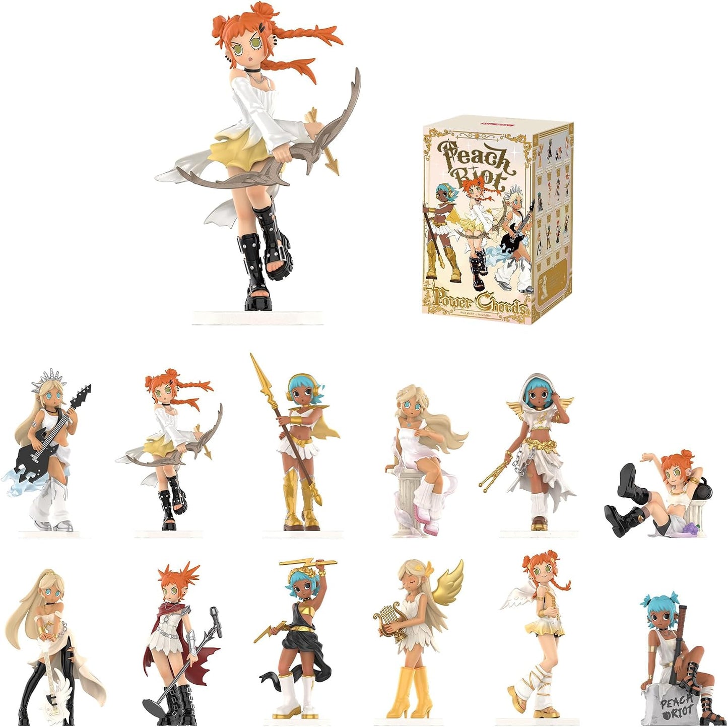 Peach Riot Power Chords Series Blind Box Figures