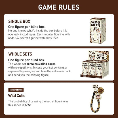 CRYBABY Wild but Cutie Series-Phone Charm Blind Box
