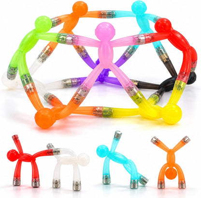 Travel Toys for Kids 10 pcs Magnetic Men Figures