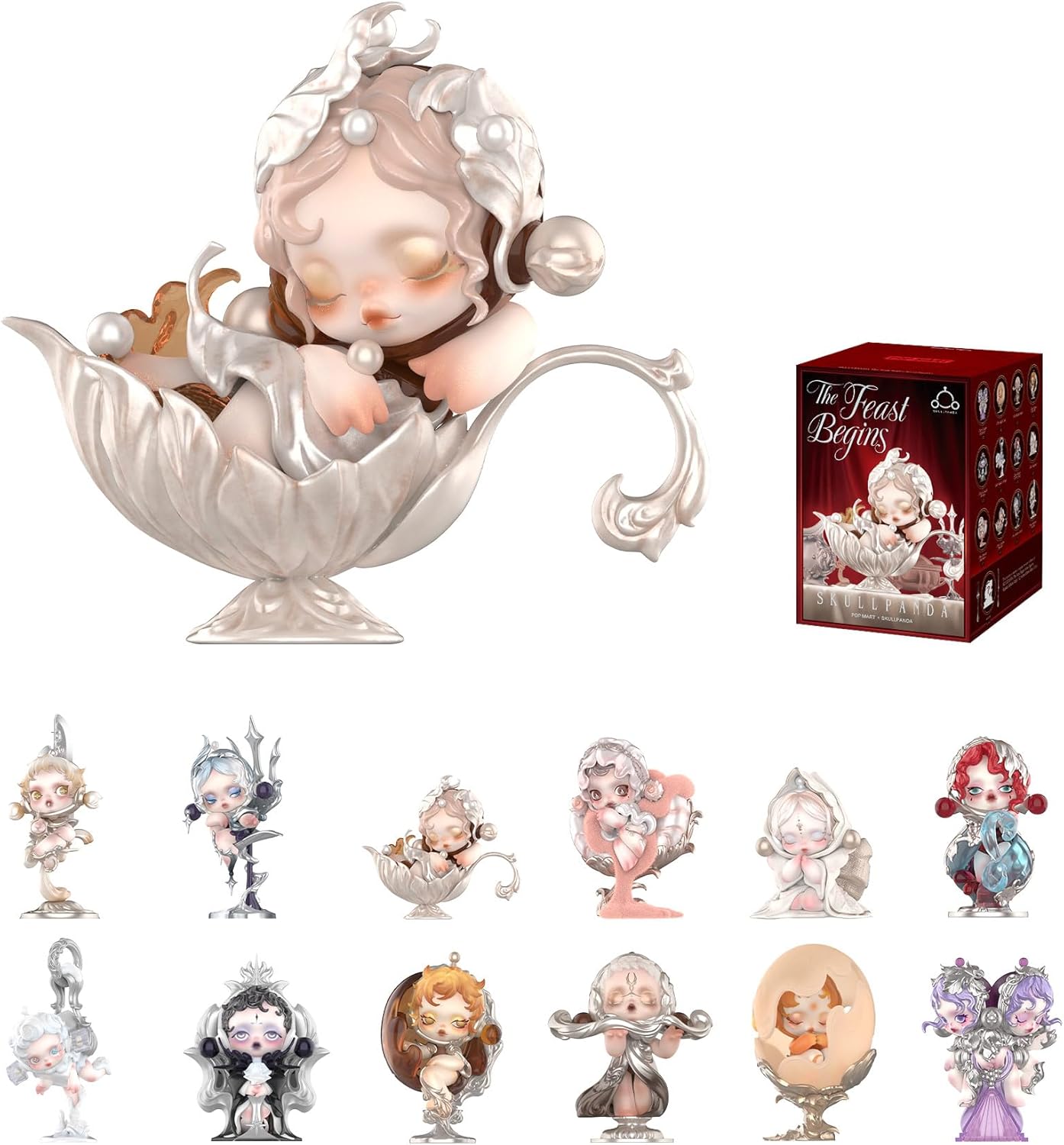 SKULLPANDA The Feast Begins Series Blind Box Figures