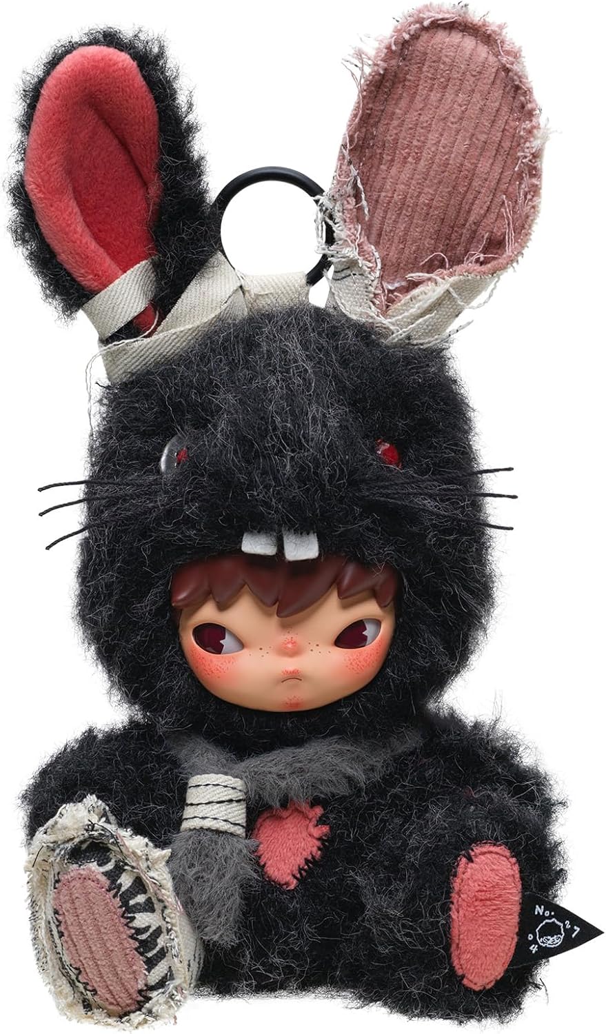 Hirono Little Hare Plush Doll Pendant - Hirono with Bunny Costume