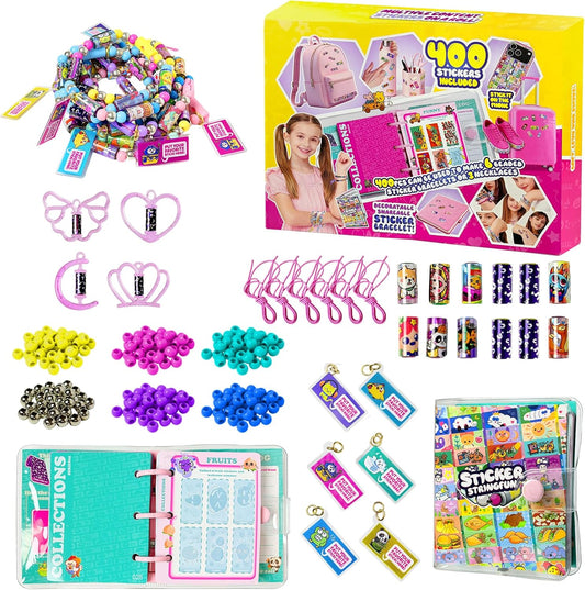 Sticky Rolls Bracelet Kit with Collection Book, Wearable & Shareable Sticky Rolls