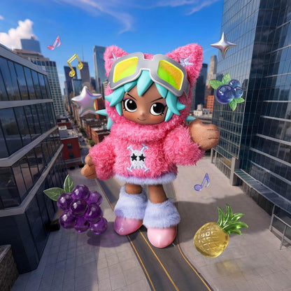Peach Riot Fruit Punch Series Plush Doll Pendant