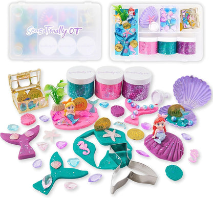 Sensory Dough Kit (3 Jars) Non-Toxic
