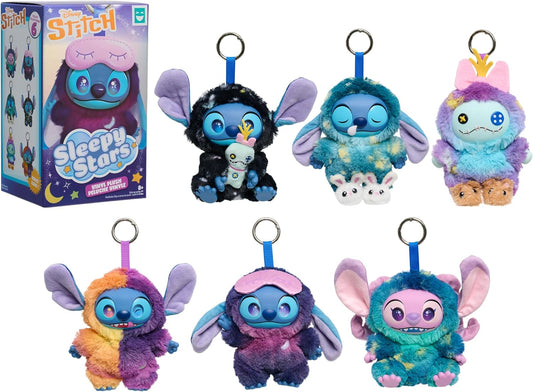 One Disney’s Stitch vinyl-faced plush clip-on toy in blind box