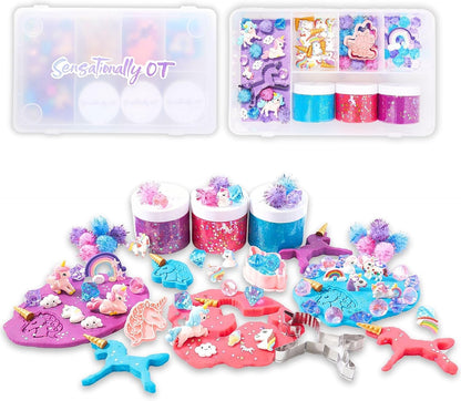 Sensory Dough Kit (3 Jars) Non-Toxic