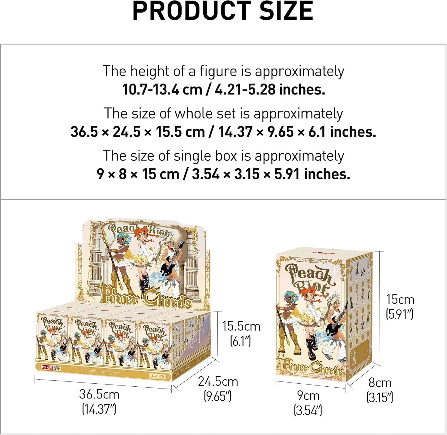Peach Riot Power Chords Series Blind Box Figures