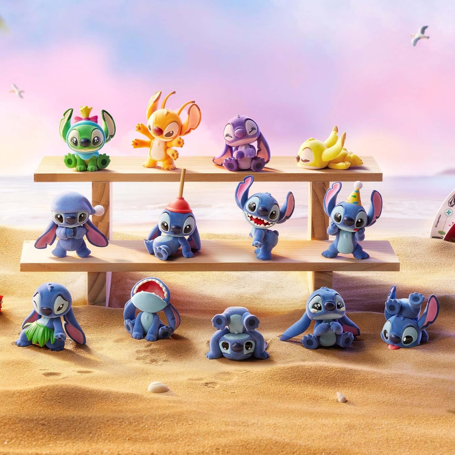 Disney Stitch Little Emotions Series Figures Blind Box Figures