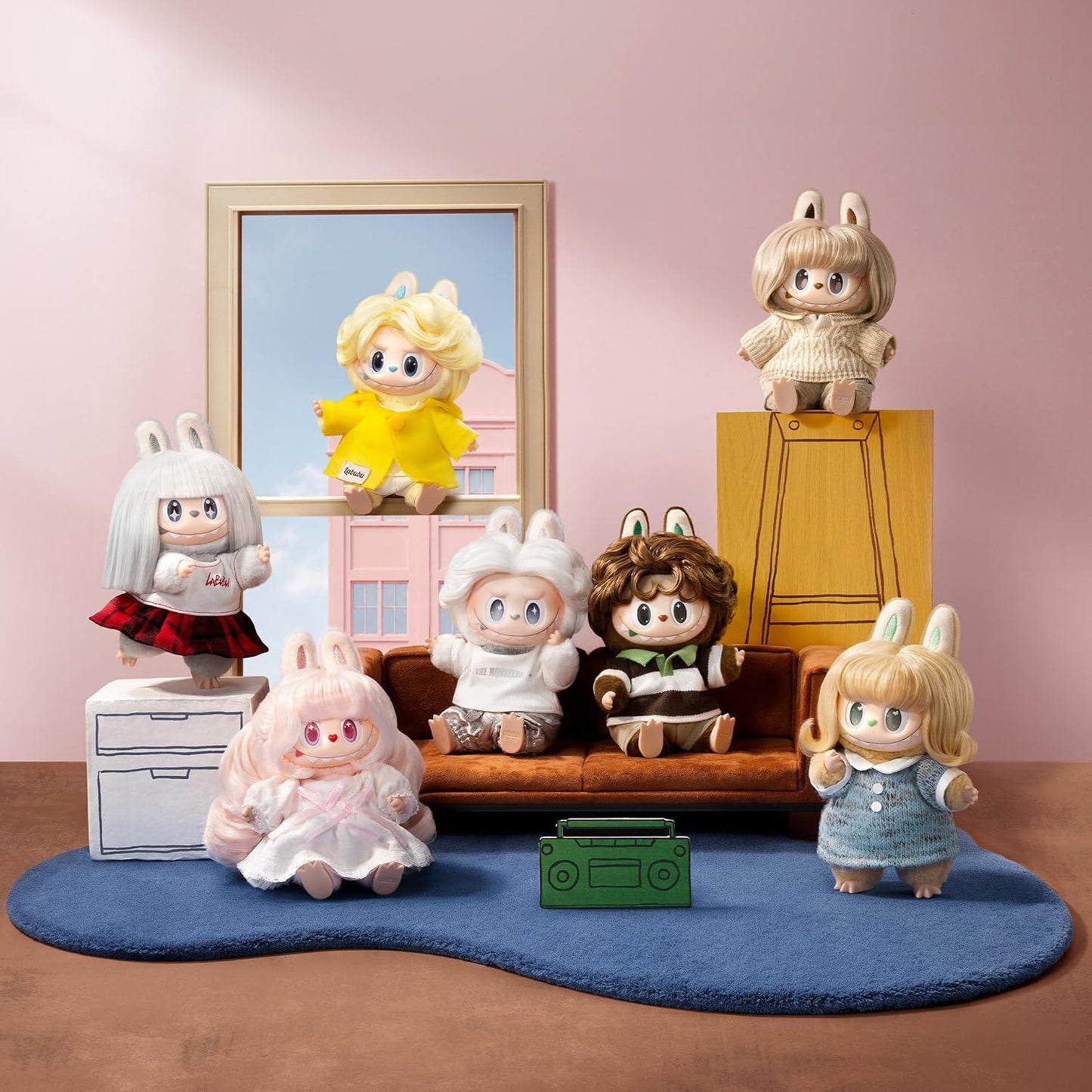 THE Monsters Labubu Hair Salon Series - Vinyl Plush Blind Box