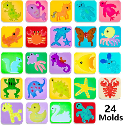 Magic Water Toy Kit - 40 Colors Aqua Water Gel Kit for Kids