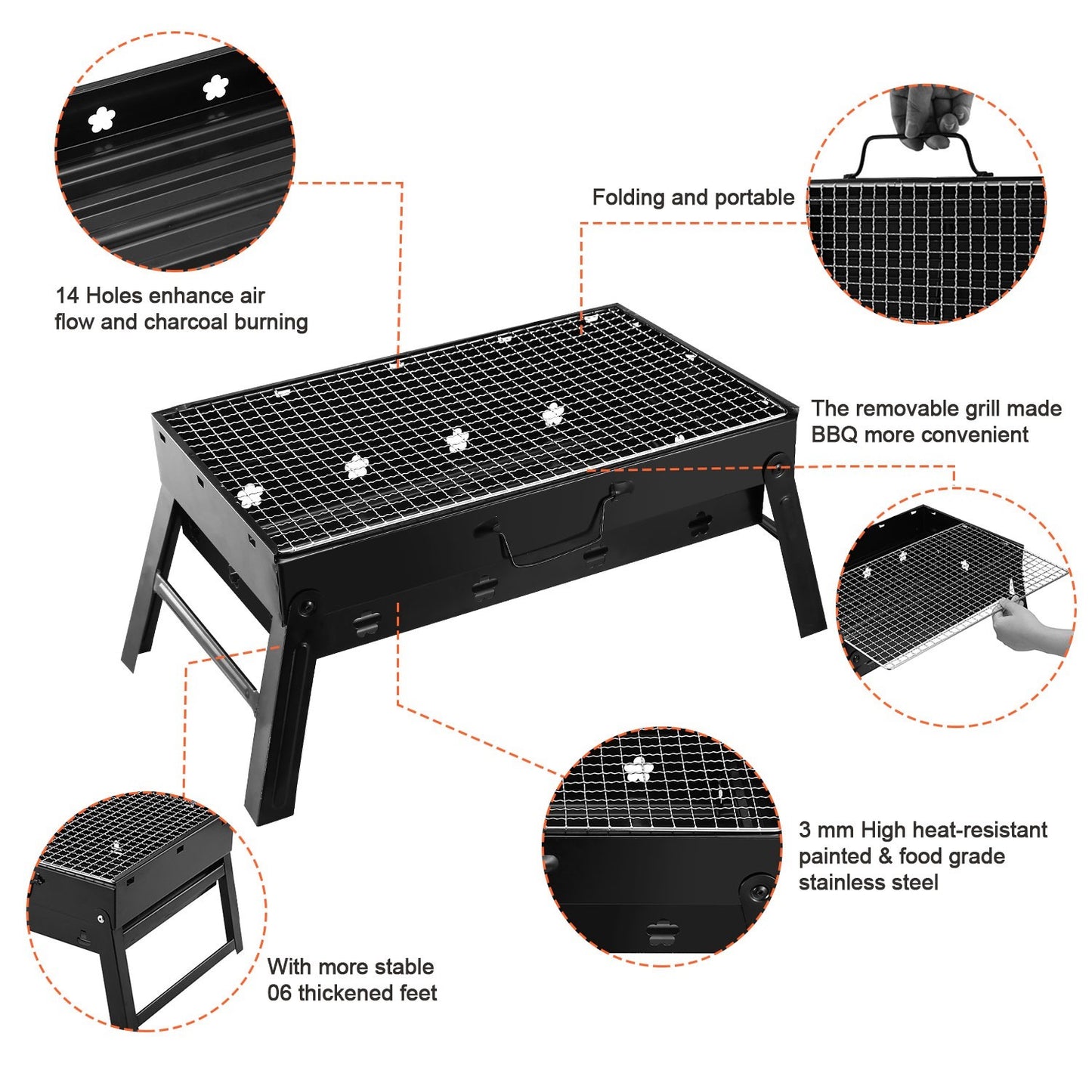 Portable BBQ Grill