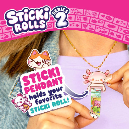 Sticki Rolls Pendant Pack - Wearable Sticker Bracelet Kit