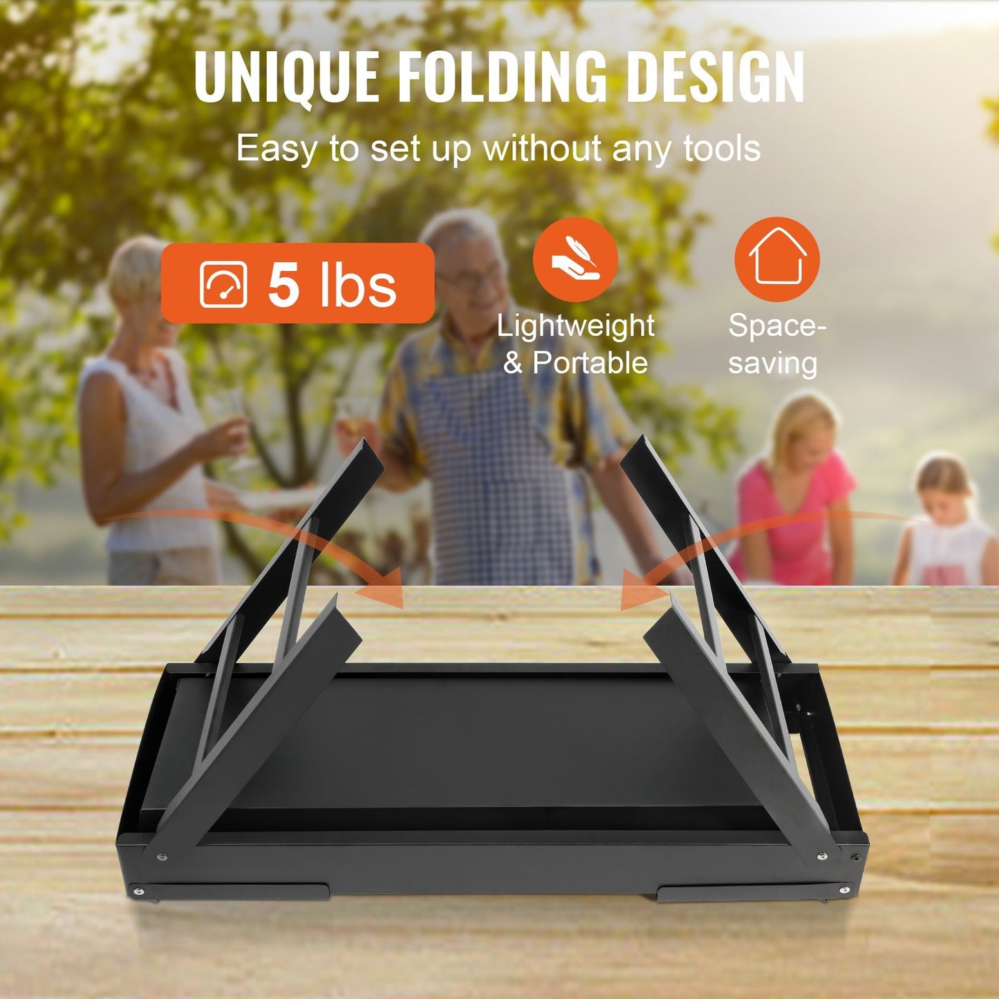 VEVOR 23 Inch Portable Charcoal Grill