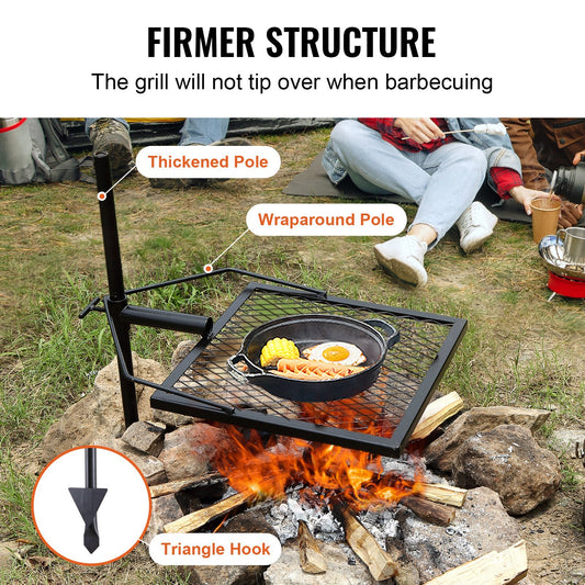 Swivel Campfire Grill