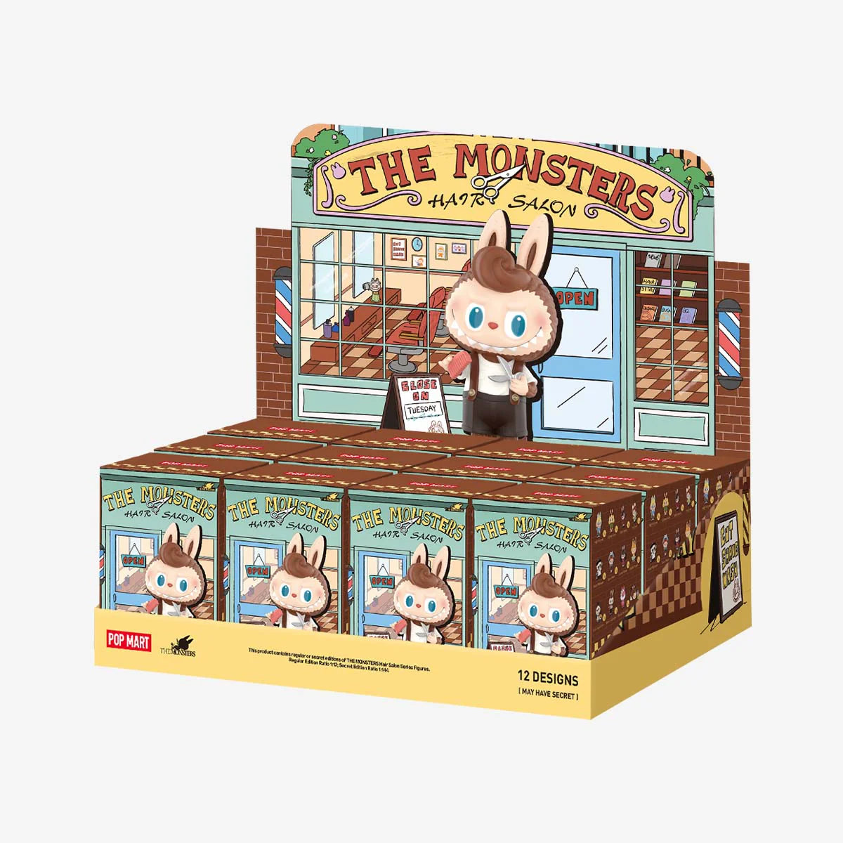 THE Monsters Hair Salon Series Blind Box Figures