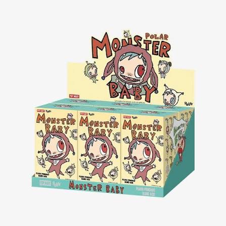 POLAR-Monster Baby Collection Series Plush Pendant Blind Box