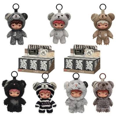 Hirono Road Journal Series-Plush Doll Pendant Blind Box Figures